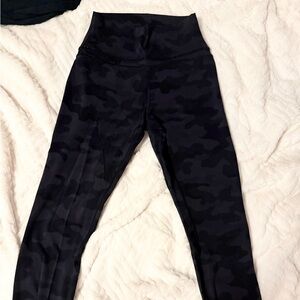 Black Camouflage Leggings